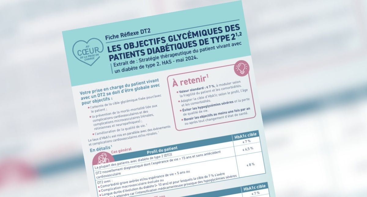 Fiche Pratique Objectifs Glycémiques pour les patients DT2 
